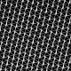 diamonds in black  - printed jersey fabric