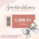 Gift voucher - 5000 HUF