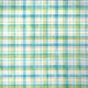 love letters - perennial plaid in blue  - designer cotton fabric