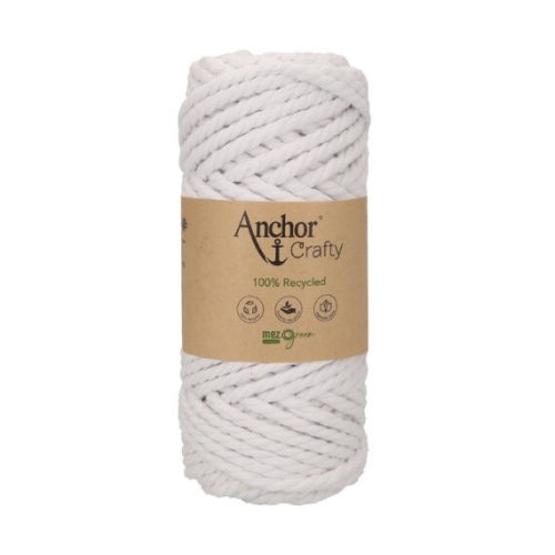 white (131) - 5 mm - Anchor Crafty macrame yarn