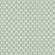 fern leaves in dusty mint - designer organic cotton fabric