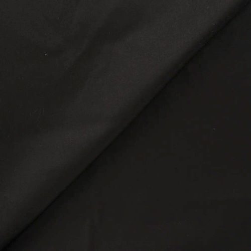 black - cotton sateen fabric